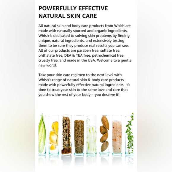 Renowned brand WHISH Vanilla Bean Lip Scrub NIB/ NWT sealed - Picture 5 of 5